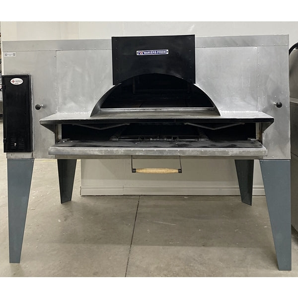 Bakers Pride FC-616 Forno Classico Natural Gas Brick Lined Deck Oven Used FOR01805