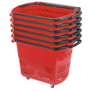 Shopping Basket 58L with 4 Wheels ZC-12