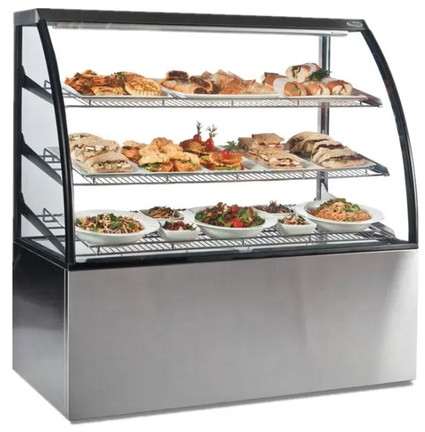 36'' Pastry Display Warmer Curved Glass HD-903C