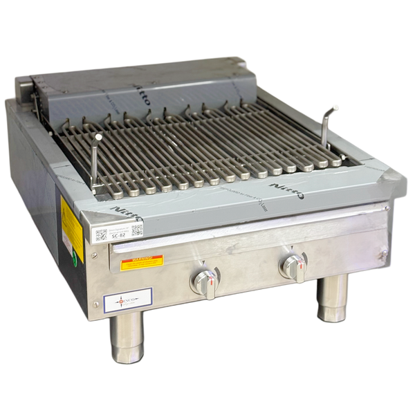 Sinco Signature 24" Electrical Vapor Grill Bottom Water Operation Top Grill BBQ SC-82