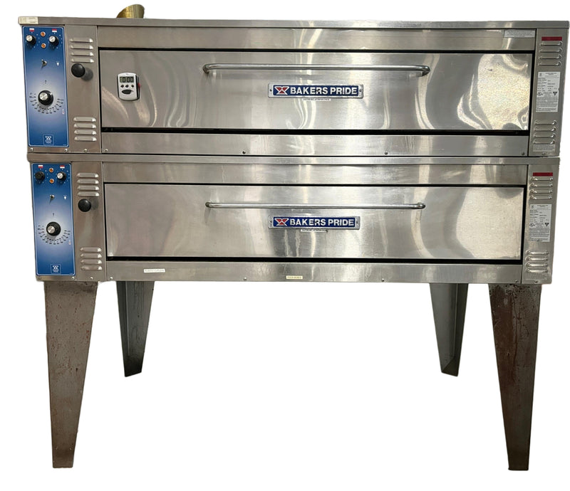 Bakers Pride Double Deck Electric Oven Used FOR02099