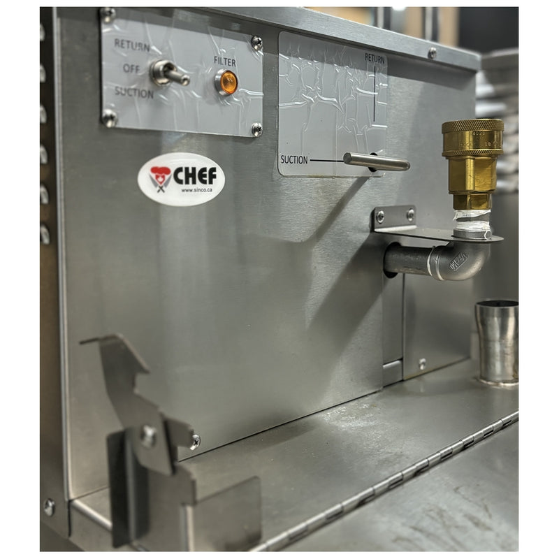 CHEF Commercial Fryer Mobile Oil Filter 85lbs Capacity OF-85