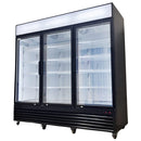 78'' Alaska-Line Three Glass Door Cooler 62 Cu.Ft. HIT-806