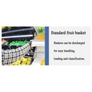 Alaska-Line 76'' Open Air Merchandise Display Cooler w/ Curtain 31.7 Cu.Ft. HIT-23