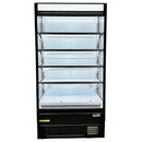 Alaska-Line 39" Open Air Cooler Display Merchandise Refrigeration – 12.3 Cu. Ft. Capacity – HIT-42