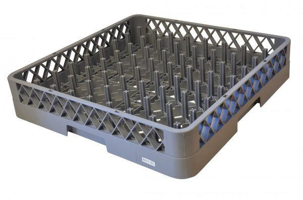 9 x 9 Gray Plastic Peg Rack