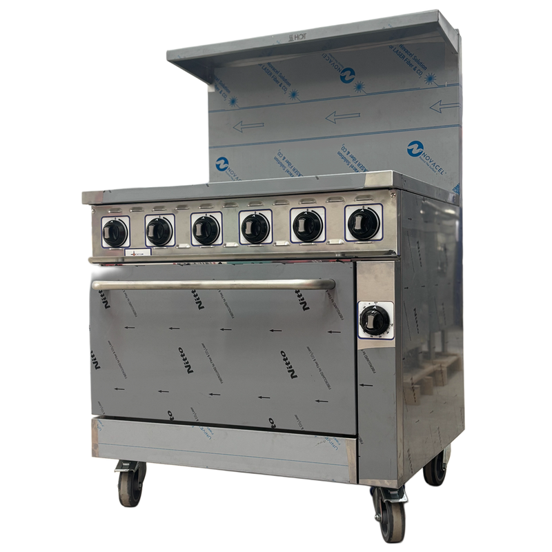 Sinco Signature 6 Burner 36" Electric Range & Oven SC-149