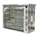 CHEF Natural Gas Rotisserie, 4 Spits, 16 Chicken Capacity KJ-4