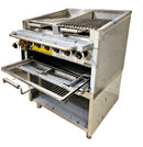 Sinco Signature 30'' Convertible Gas Kebab Grill SC-7