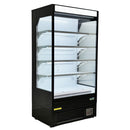 Alaska-Line 39" Open Air Cooler Display Merchandise Refrigeration – 12.3 Cu. Ft. Capacity – HIT-42
