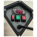 Alaska-Line 8 Pan Gelato Freezer Showcase 8.4 Cu.Ft. Capacity, HIT-816