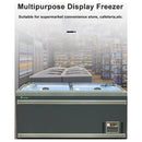 Alaska-Line 75'' Island Chest Freezer Supermarket Style Super Size 28 Cu.Ft. Capacity, HIT-600