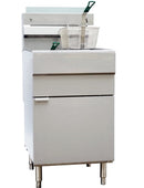 Omcan Natural Gas Floor Fryer with 150,000 BTU 46021