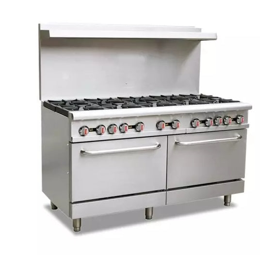 60'' CHEF Range with Double Oven and 10 Burner RGR-60