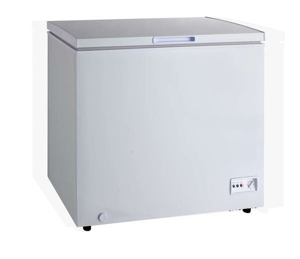30'' Omcan Chest Freezer with a Solid Flat Top - 46501