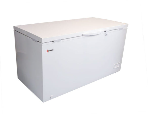 60'' Omcan Chest Freezer with Solid Flat Top - 46504