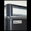 Alaska Line 96'' Dual Temperature Open Display Island Freezer, Cooler HIT-606