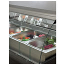 63'' Alaska-Line Salad Prep Table with GN Pan HIT-36