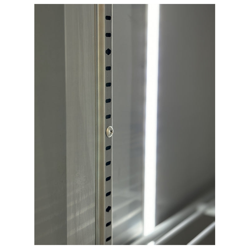 Alaska-Line 55" Reach in 2 Glass Door Freezer FOR02330