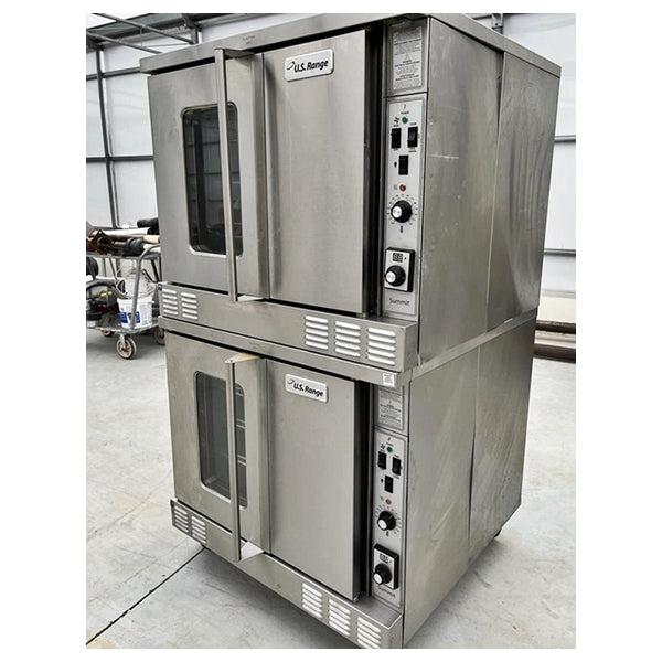 U.S Range Double Deck Full-Size Electric Convection Oven Used FOR01800