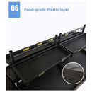 48'' Plastic Tray Single Side Fruit & Vegetable Rack HBR-3088