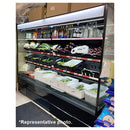 CHEF 101" Open-Air Produce Cooler Display Merchandiser – 52.9 Cu. Ft. Capacity – SMART-250V