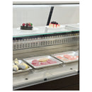 97'' Alaska-Line Square Deli Meat Showcase Cooler with Storage HIT-818