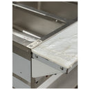 CHEF Electric Three Pan Steam Table with Sneeze Guard HN-3-240-S