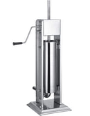 CHEF Stainless Steel Vertical Sausage Stuffer 15LBS Capacity, 7L-SS