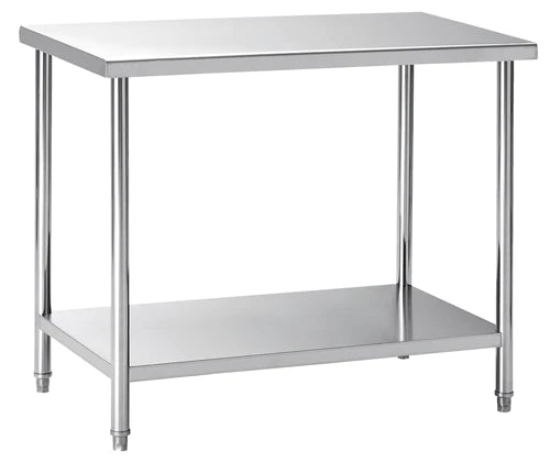 E Series All Stainless Steel Work Table - Various Sizes