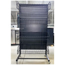 Black Gondola Shelving Single Sided with Baskets YD-S021 Starter