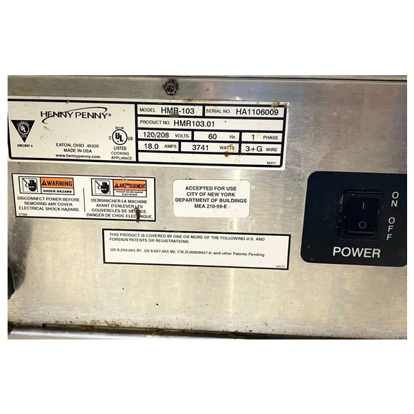 Henny Penny Heated Merchandiser Used FOR01849