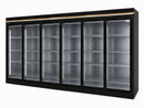 EuroCold Supermarket Cooler & Freezer, Remote or Self Contain - From 3 Door To 10 Door Options