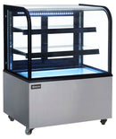 Omcan 36" Two (2) Shelf Non-Refrigerated Dry Bakery Display Case, 10.4 cu.ft (295 L) 47102