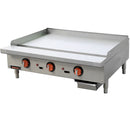 Sierra Range 36" Gas Thermostatic Flat Griddle SRTG-36