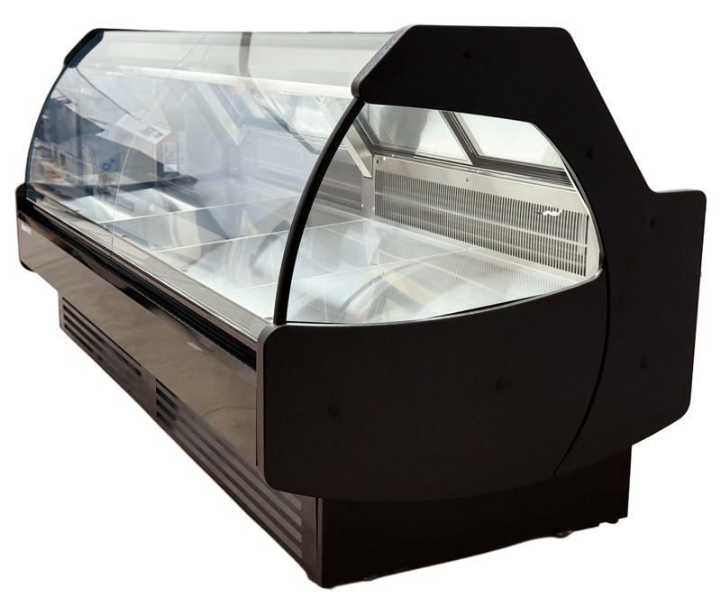 101'' Alaska-Line Gravity Cooling Meat/Deli Display Cooler Remote or Self-Contain Options HIT-45