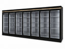 EuroCold Supermarket Cooler & Freezer, Remote or Self Contain - From 3 Door To 10 Door Options