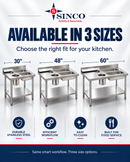 Breading Station With 2 Round, 2 Rectangle Compartment With 2 Baskets BTS-60