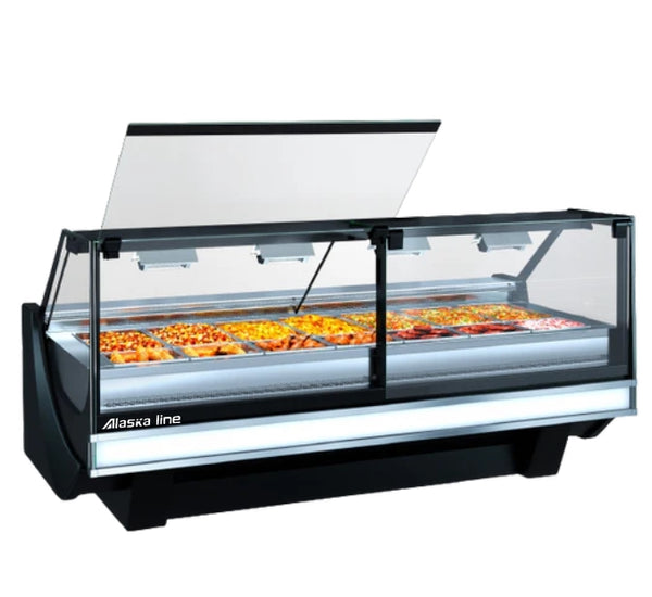99'' Alaska-Line Heated Display Showcase HIT-185-2