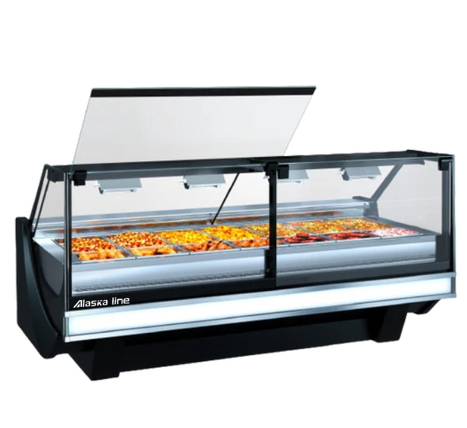 99'' Alaska-Line Heated Display Showcase HIT-185-2