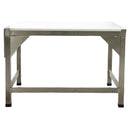 48'' Butcher Table with Poly Top Board S-48
