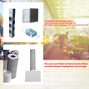 54'' Alaska-Line Flower Showcase Special Cooling System For Flowers 53.4 Cu.Ft. HIT-809