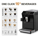 Automatic Espresso Coffee Machine with Smart Touch Screen for Brewing 16 Coffee Drinks BTB-203