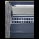 Alaska Line 82'' Dual Temperature Open Display Island Freezer, Cooler HIT-605