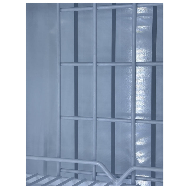 53" Alaska Line Double Glass Door Freezer with Black Frame HIT-800