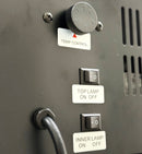 CHEF 16'' Countertop Glass Door Mini Beverage Display Cooler 40L Capacity, SC40B