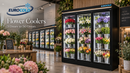 EuroCold Flower Cooler, Remote or Self Contain - From 3 Door To 10 Door Options