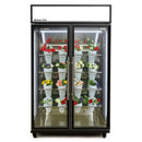 54'' Alaska-Line Flower Showcase Special Cooling System For Flowers 53.4 Cu.Ft. HIT-809