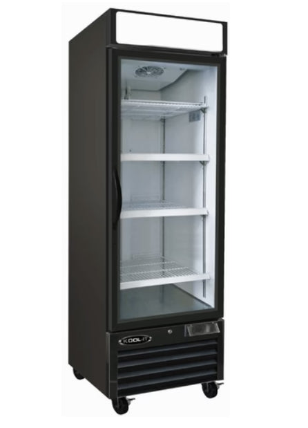 Kool-It 26" Single Glass Door Display Freezer - 19.2 Cu. Ft. KGF-23