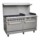 60'' CHEF Range with 24'' Griddle and 6 Burner RGR60-G24